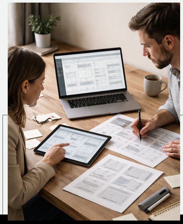 Дизайн ERP систем и интерфейсов для бизнеса в Осинниках