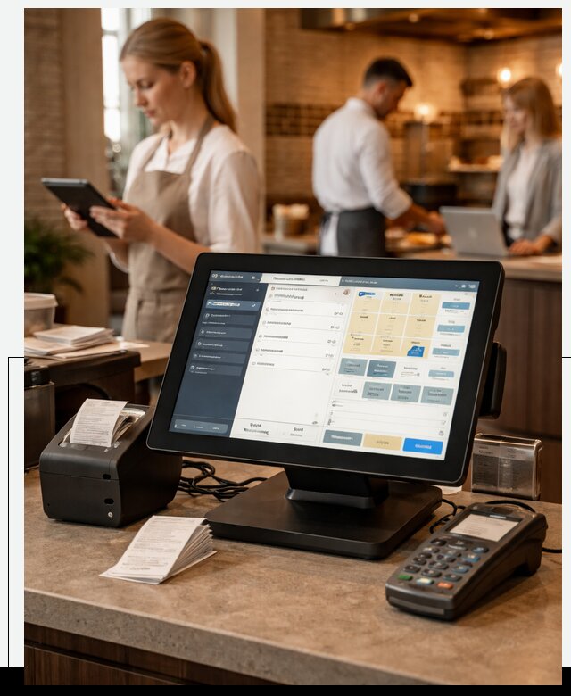 Автоматизация ресторанов и кафе (HoReCa) под ключ в Осинниках